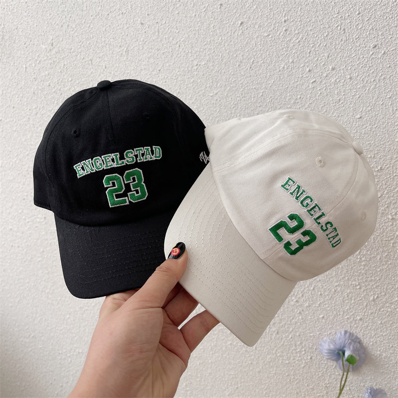 Embroidered 23 Number Cotton Baseball Cap