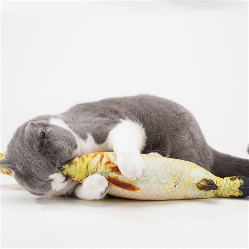 Plush Fish Pet Toy