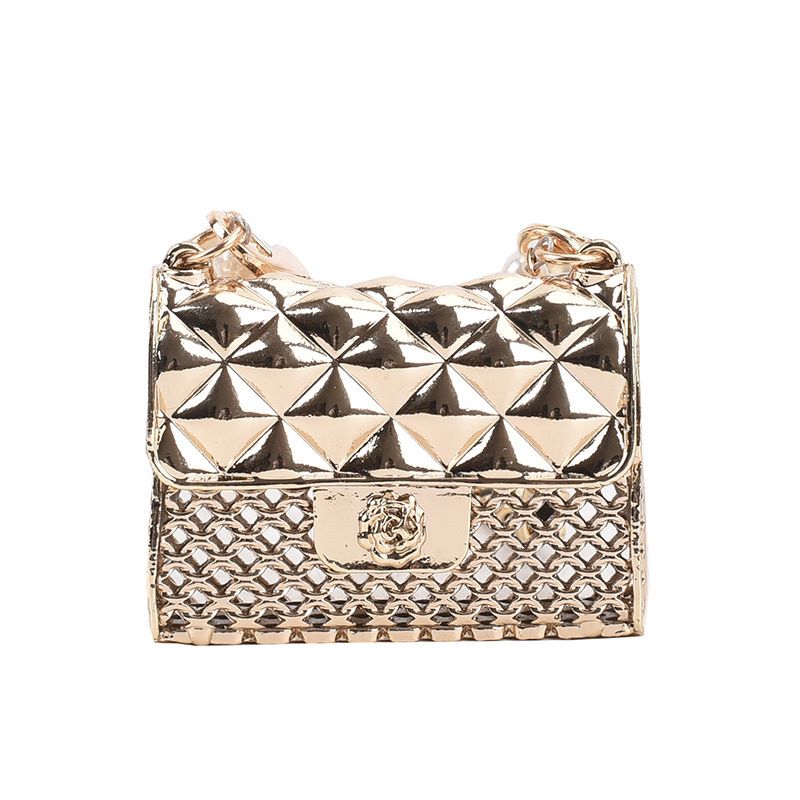 Pearl Chain Halter Mini Headphone Bag