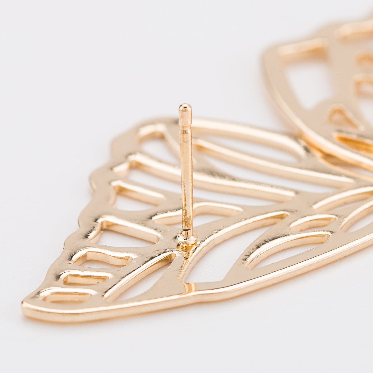 Hollow Butterfly Alloy Earrings