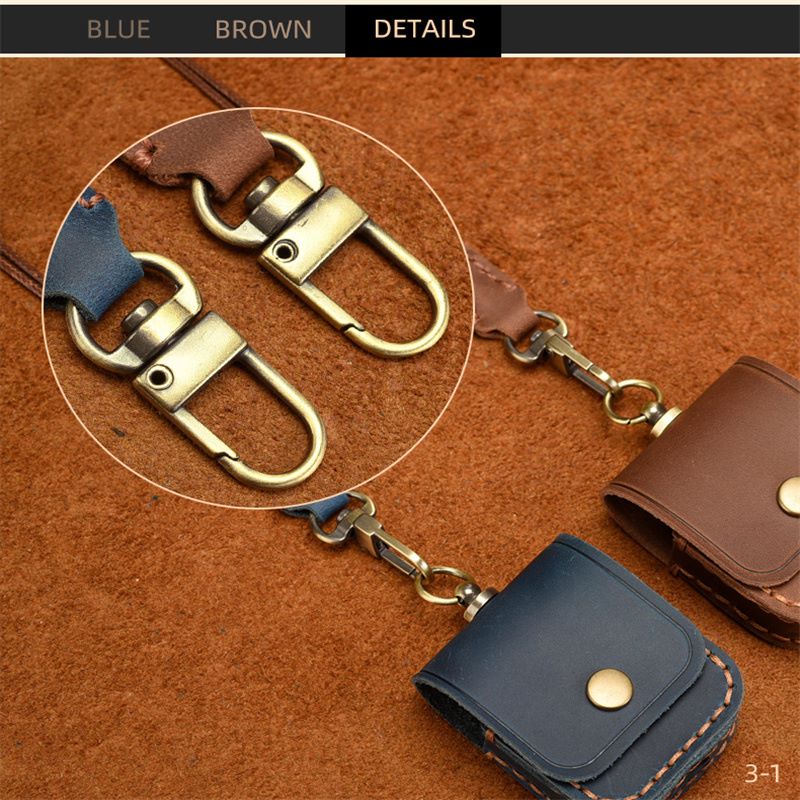 Genuine Leather Bluetooth Headset Case for Airpods Pro