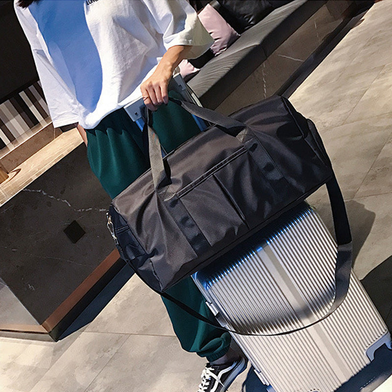 Dry and Wet Separate Travel Bag With Shoe Position For Yoga and Training