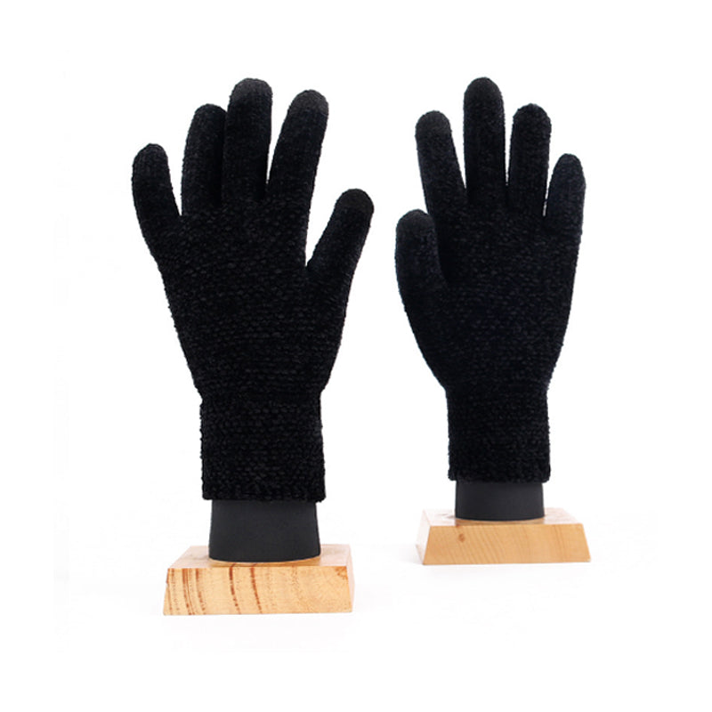 Double Layer Fleece Touchscreen Cycling Warm Gloves