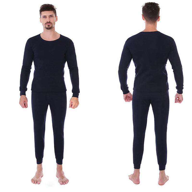 Plus Fleece Thicken Men Thermal Underwear Suit