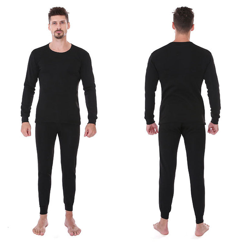Plus Fleece Thicken Men Thermal Underwear Suit