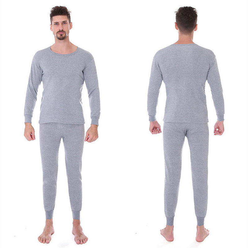 Plus Fleece Thicken Men Thermal Underwear Suit