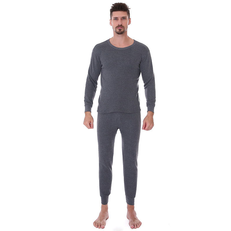 Plus Fleece Thicken Men Thermal Underwear Suit
