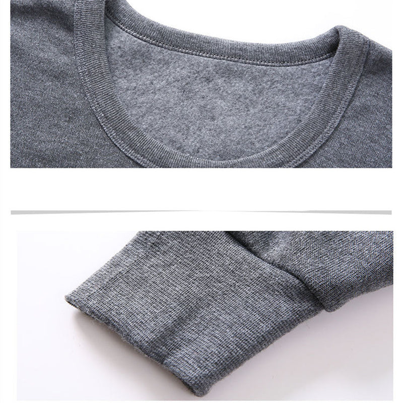 Plus Fleece Thicken Men Thermal Underwear Suit