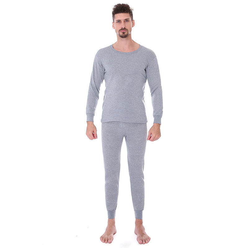 Plus Fleece Thicken Men Thermal Underwear Suit
