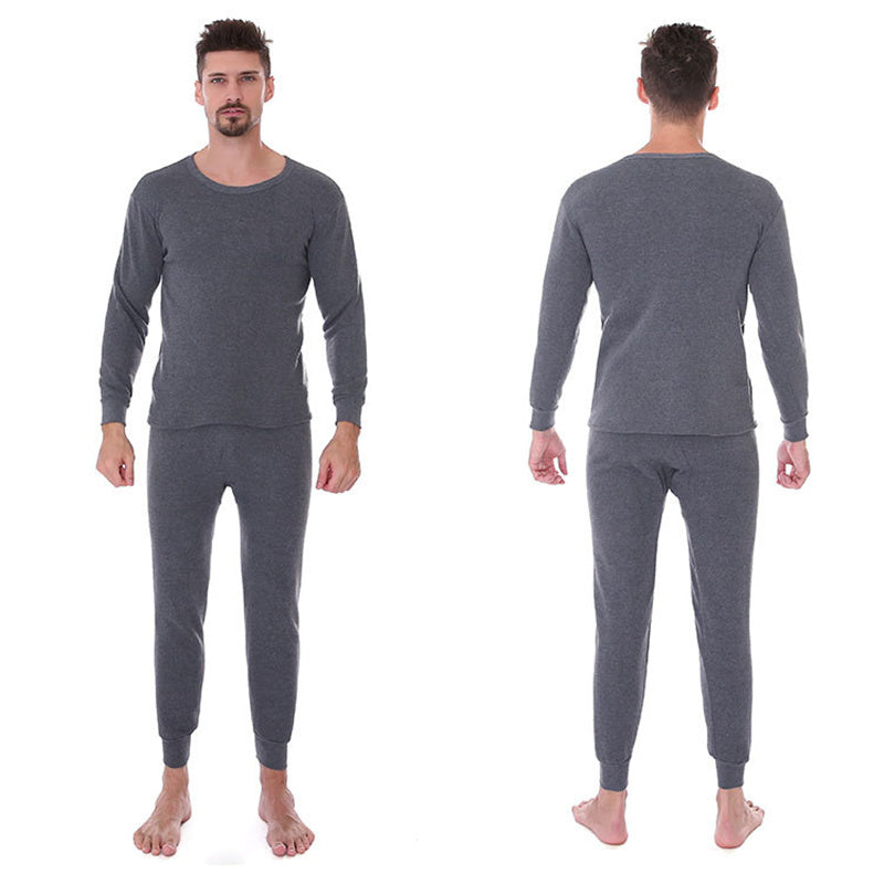 Plus Fleece Thicken Men Thermal Underwear Suit