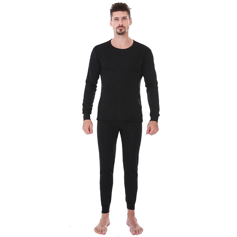Plus Fleece Thicken Men Thermal Underwear Suit