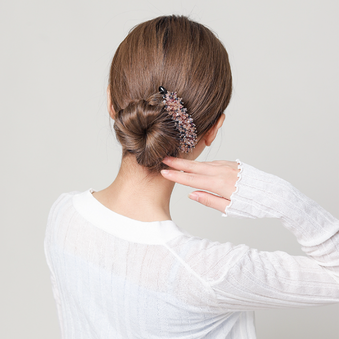 Crystal 7 Tooth Hair Comb