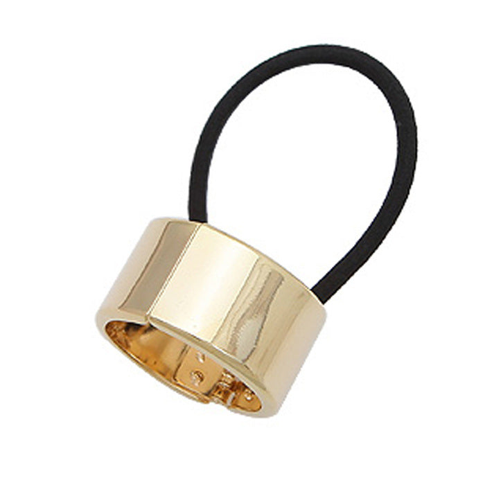 Tie Hair Rubber Band Metal Hair Band