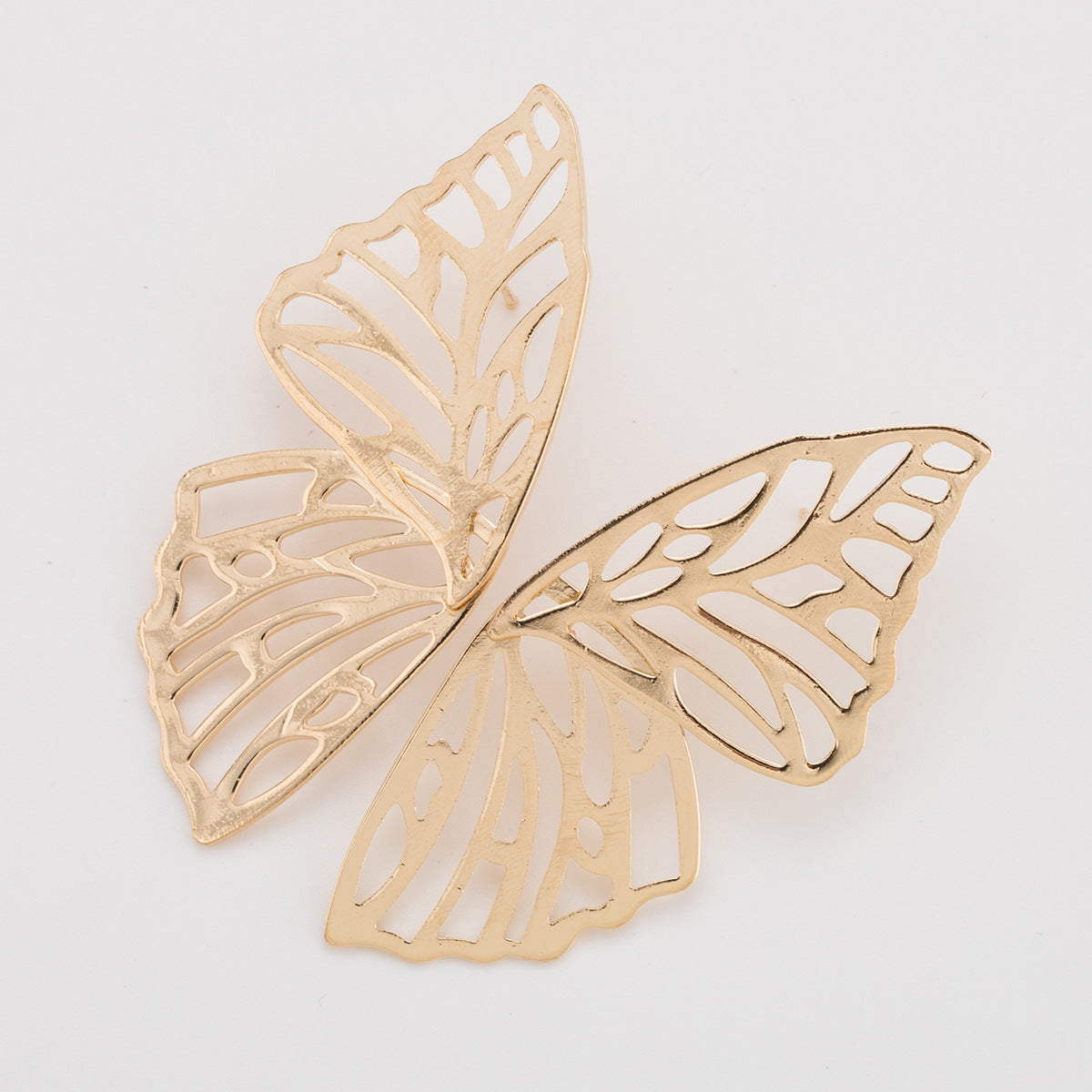 Hollow Butterfly Alloy Earrings