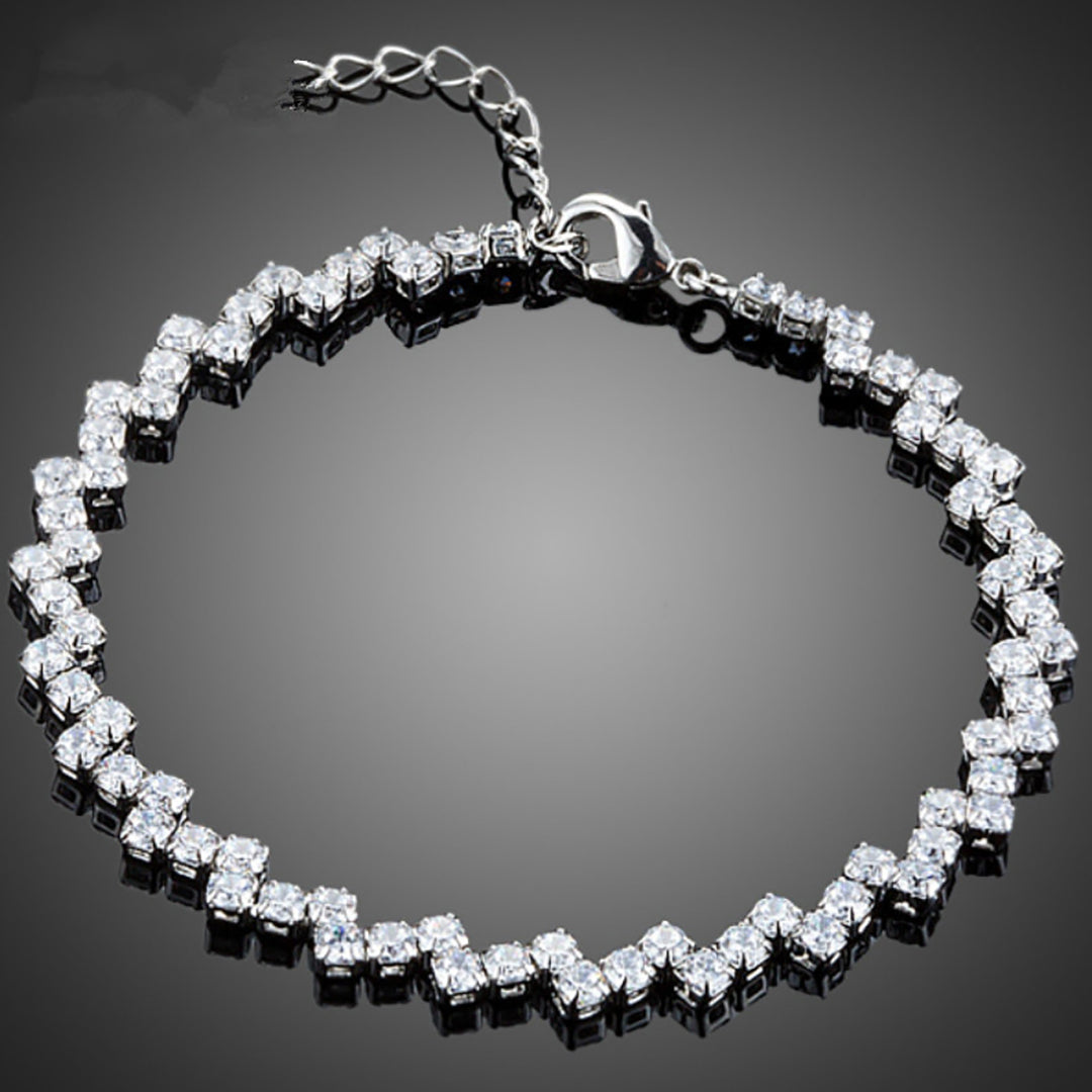 Ziibras™ Ladies Super Flash Rhinestone Bracelet