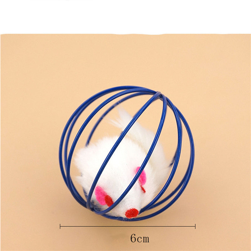 Cat Catch Ball Tickle Cat Simulation Mouse Cat Toy