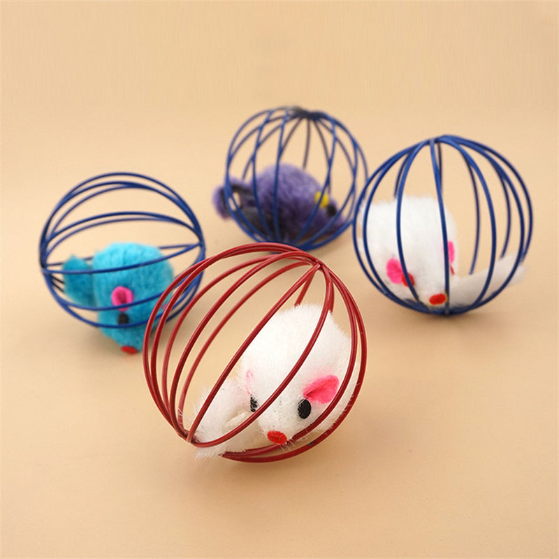 Cat Catch Ball Tickle Cat Simulation Mouse Cat Toy