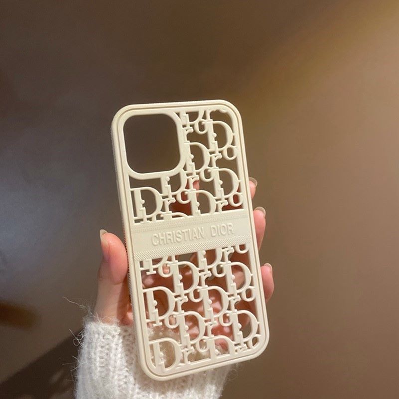 D Letter Hollow Phone Case for iPhone13