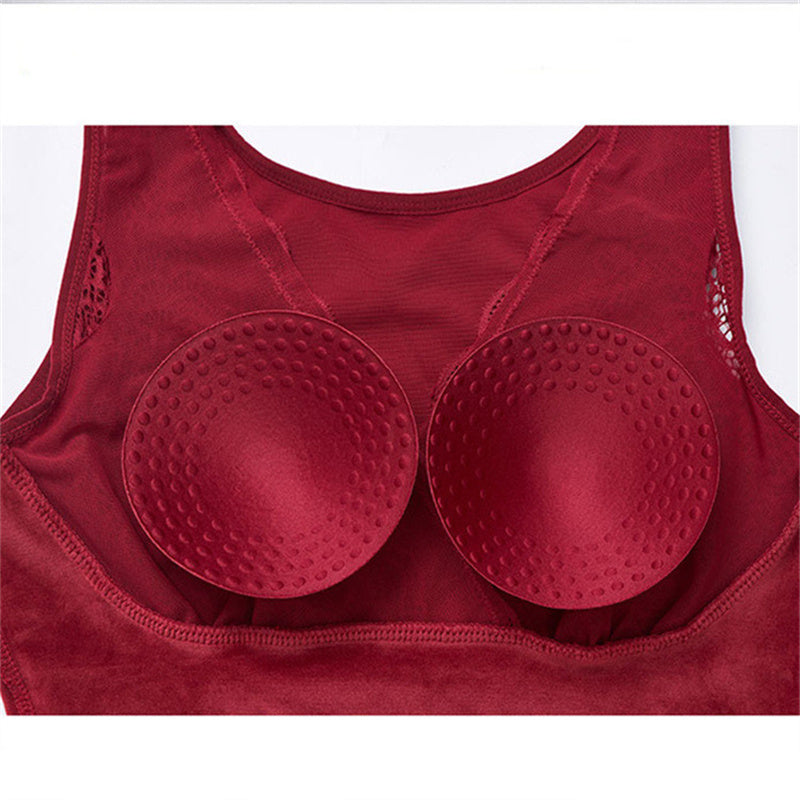 Thermal Underwear With Bra Thick Plus Velvet in Winter