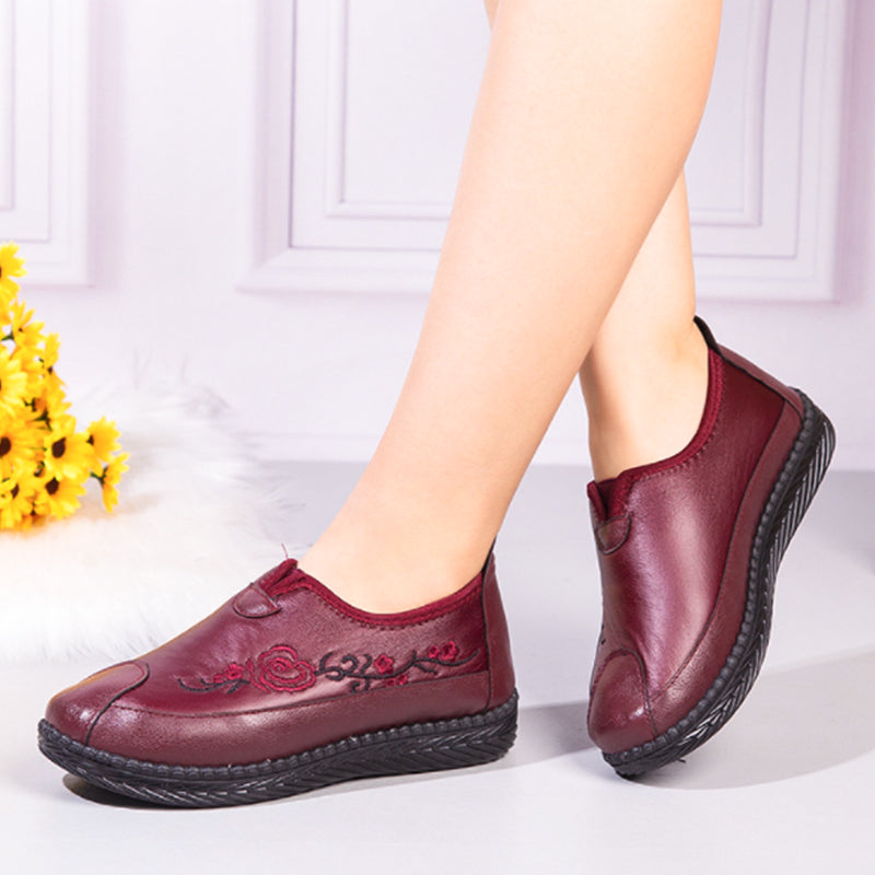 Winter Plus Velvet Comfortable Women Cotton Shoes
