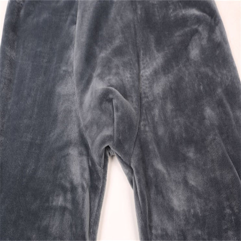 Thicken Plus Fleece Men Long Sleeve Thermal Underwear Set