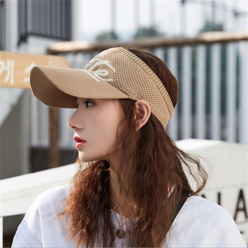 Spring And Summer Leisure Empty Roof Sunshade Cap