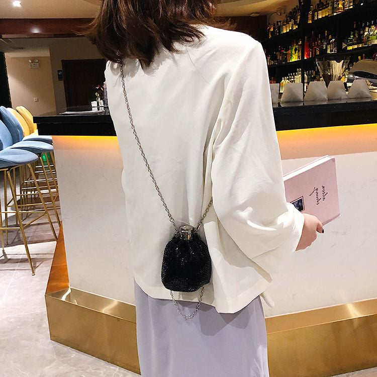 Sequin Small Chain Shoulder Bag