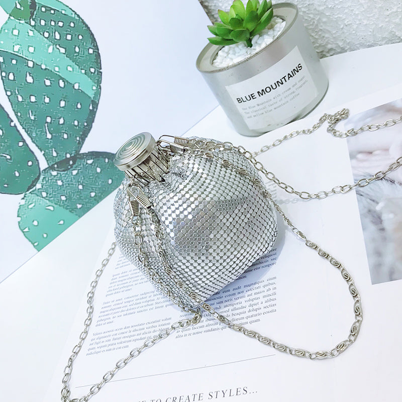 Sequin Small Chain Shoulder Bag