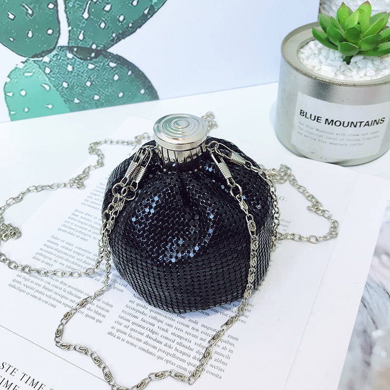 Sequin Small Chain Shoulder Bag