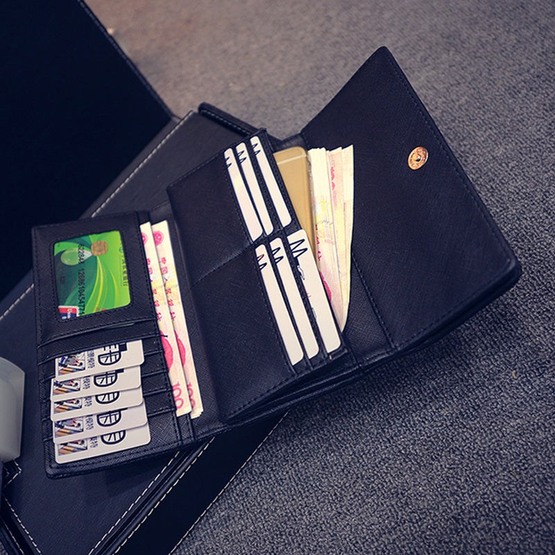 Punk Studded Long Wallet