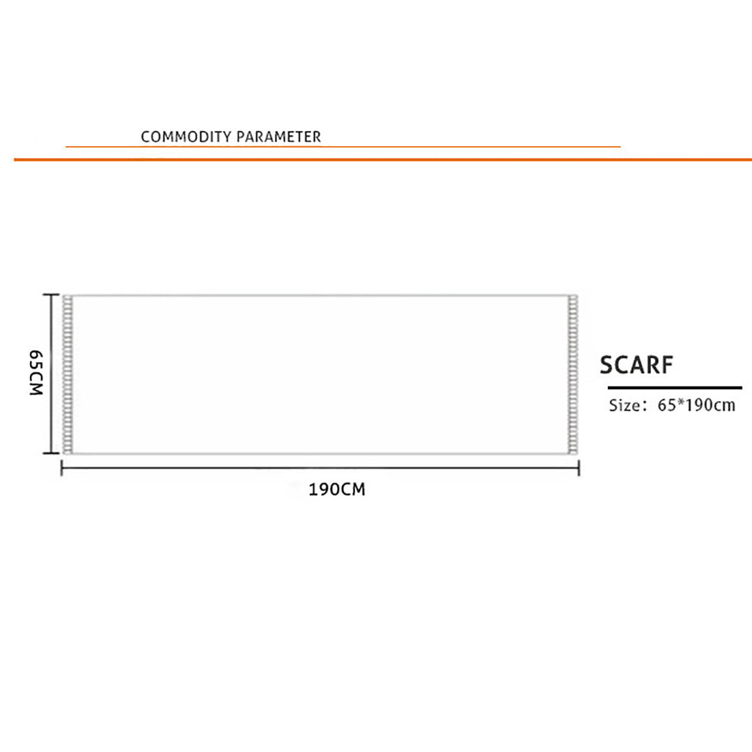 Women Winter Warm Thicken Scarf