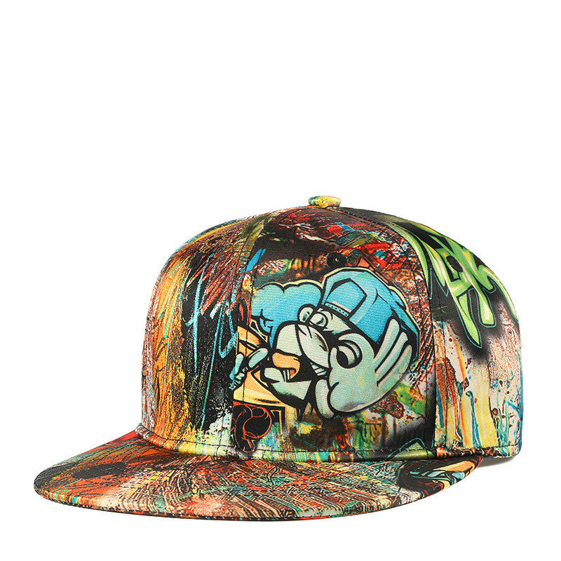 European And American Graffiti Personality Hip Hop Cap