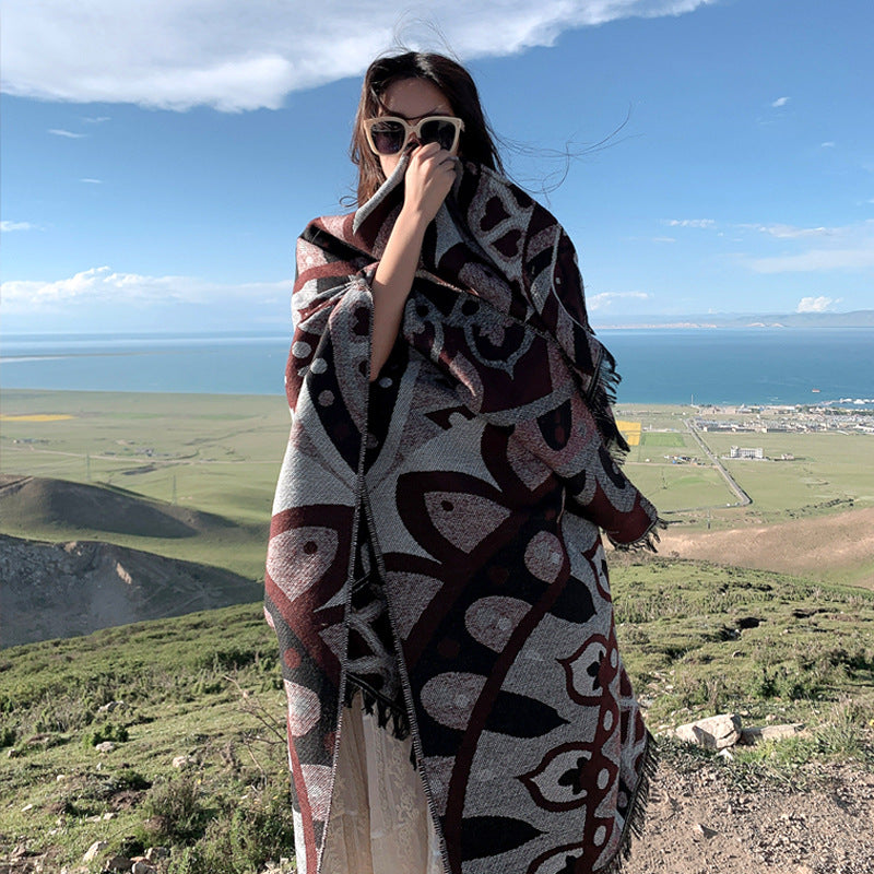 Bohemian Scarf For Travel and Office