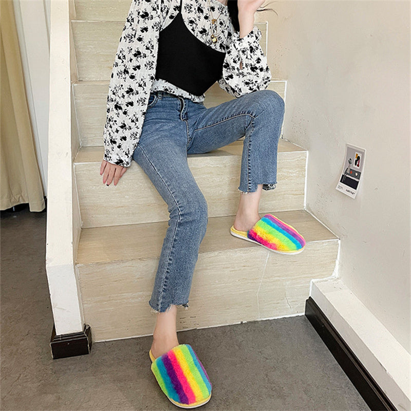 Winter new home head warm plush lady cotton mop