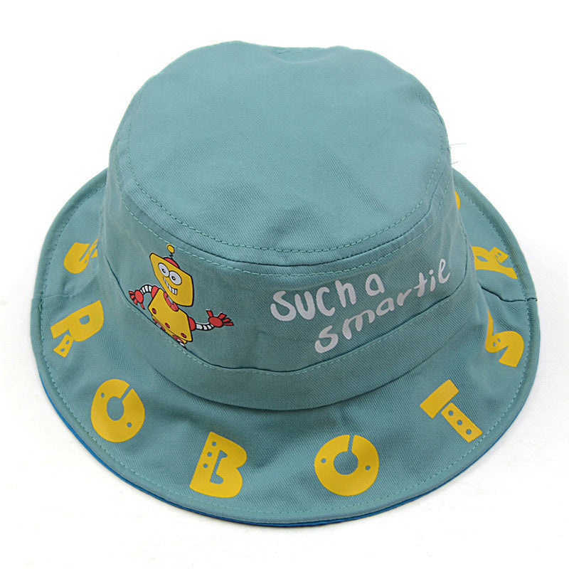 Spring And Autumn Thin Children Sunscreen Fisherman Hat