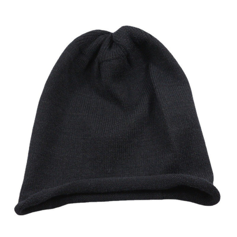 Curled Warm  Windproof Knitted Woolen Hat