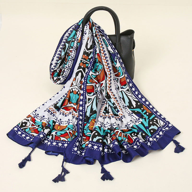 Vintage Bohemian Style Scarf