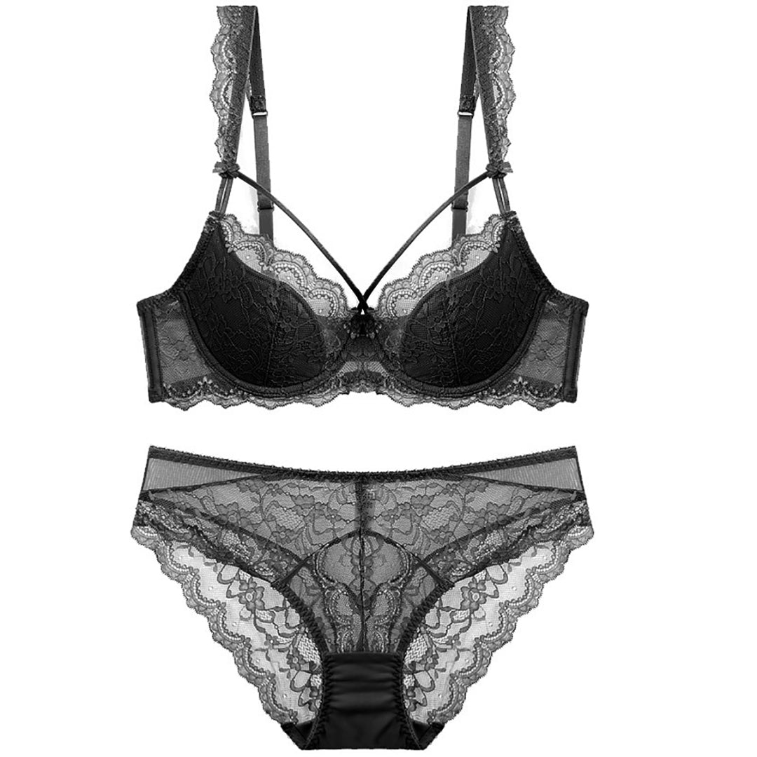 Breathable Lace Minimizer Underwear Set