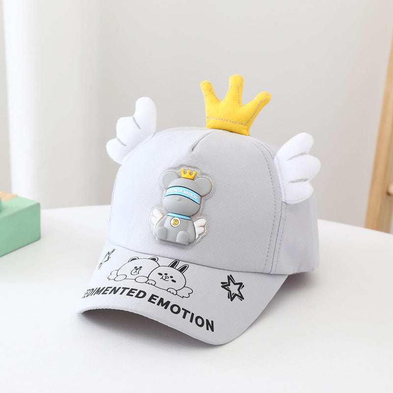 Cute angel baby cap