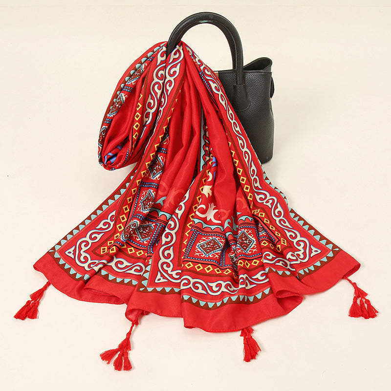 Vintage Bohemian Style Scarf