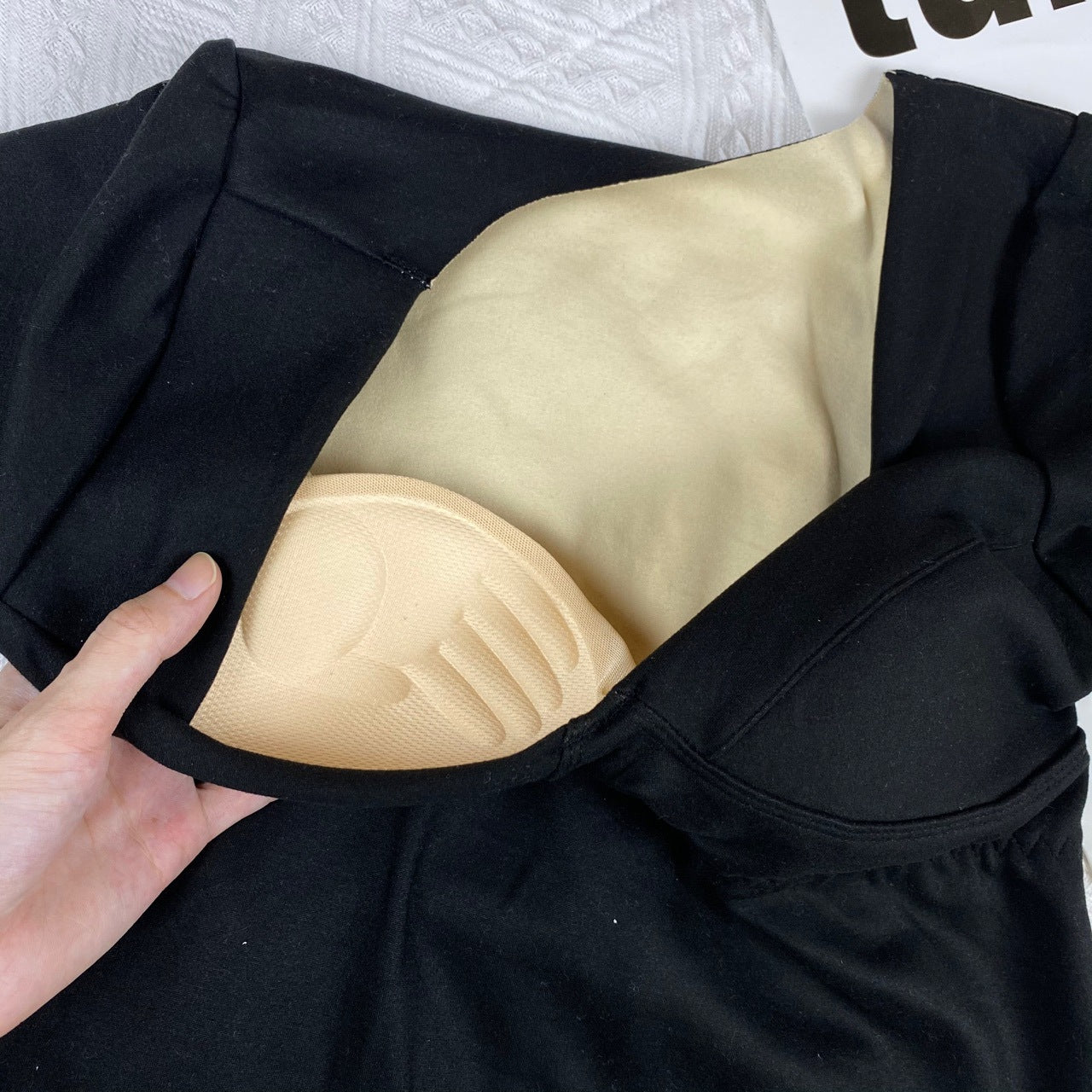 Seamless Thermal Underwear With Chest Pad