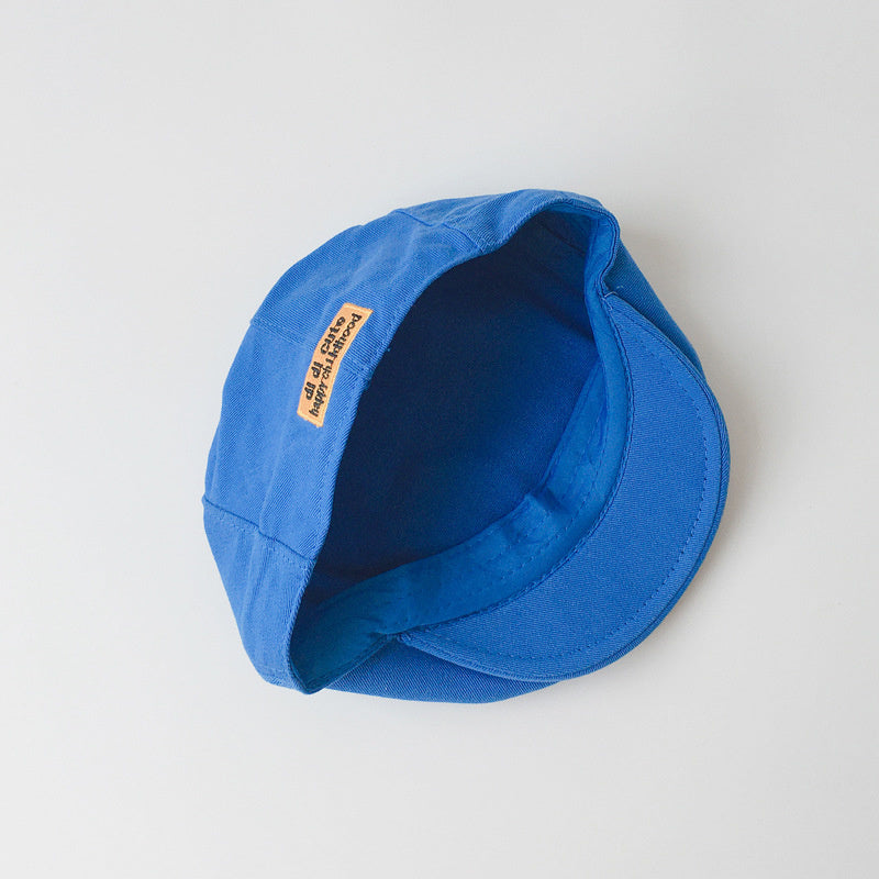 Thin simple corduroy children's beret