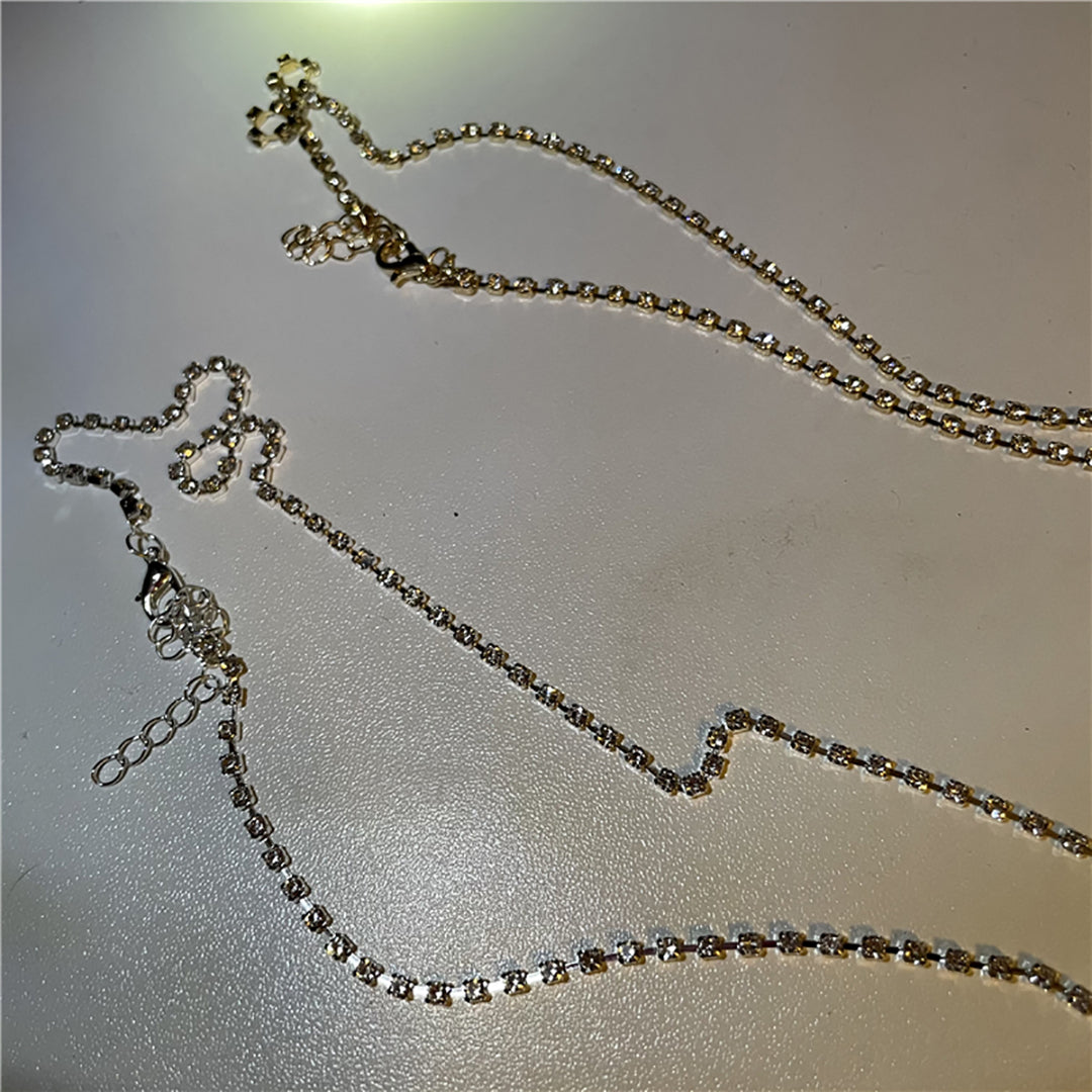 Ziibras™ Sexy Rhinestone Decoration Women Body Chain