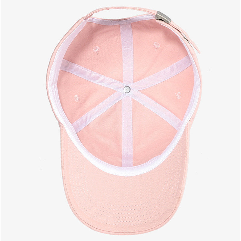 Casual and simple sunshade cap with soft top