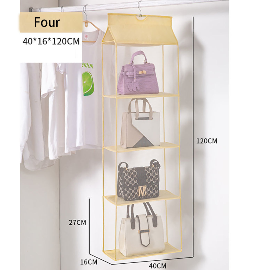 Transparent Storage Hanging Bag For Ladies