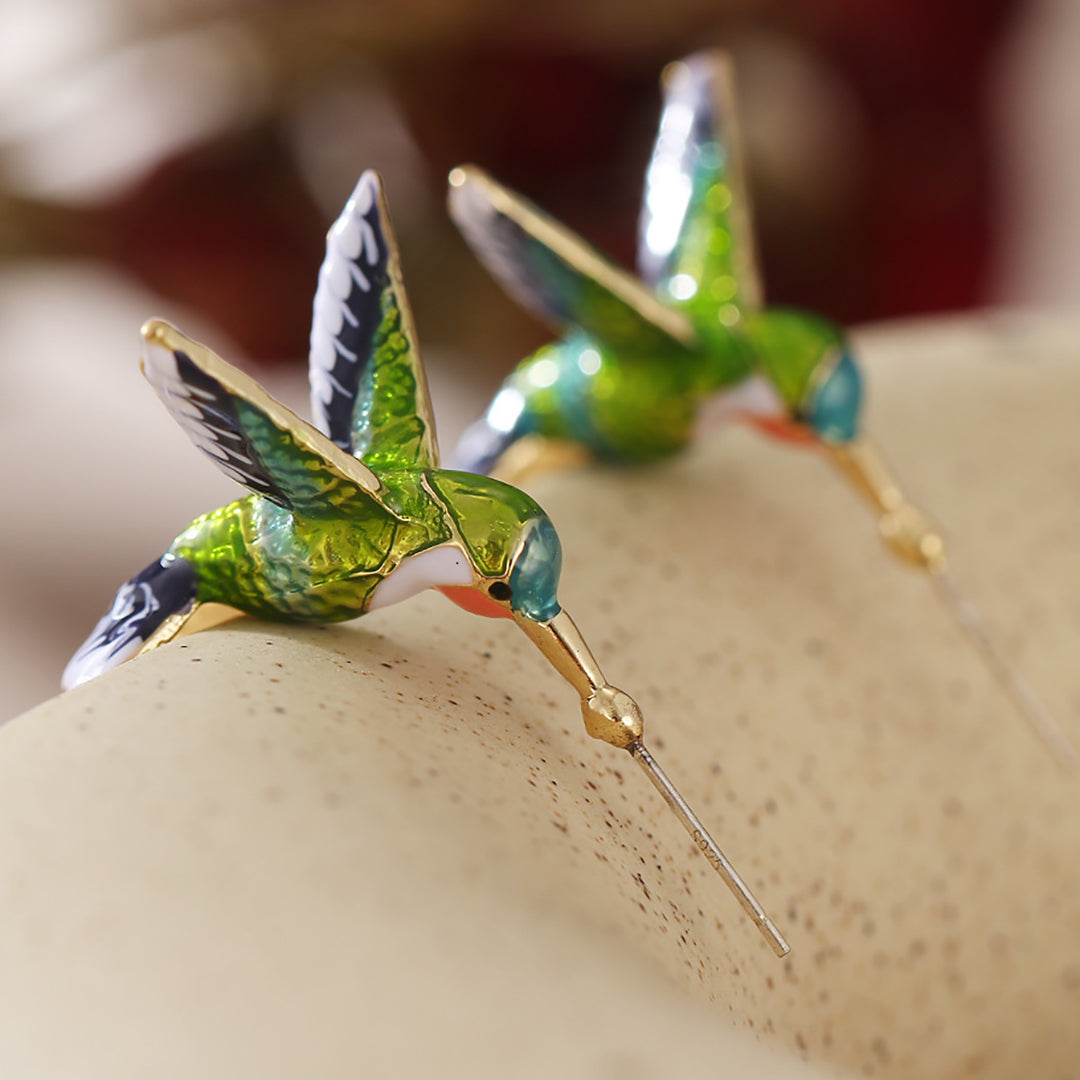 Women Lovely Hummingbird Earings