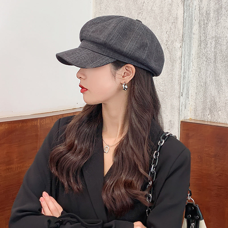 The New Versatile Retro Plaid Beret