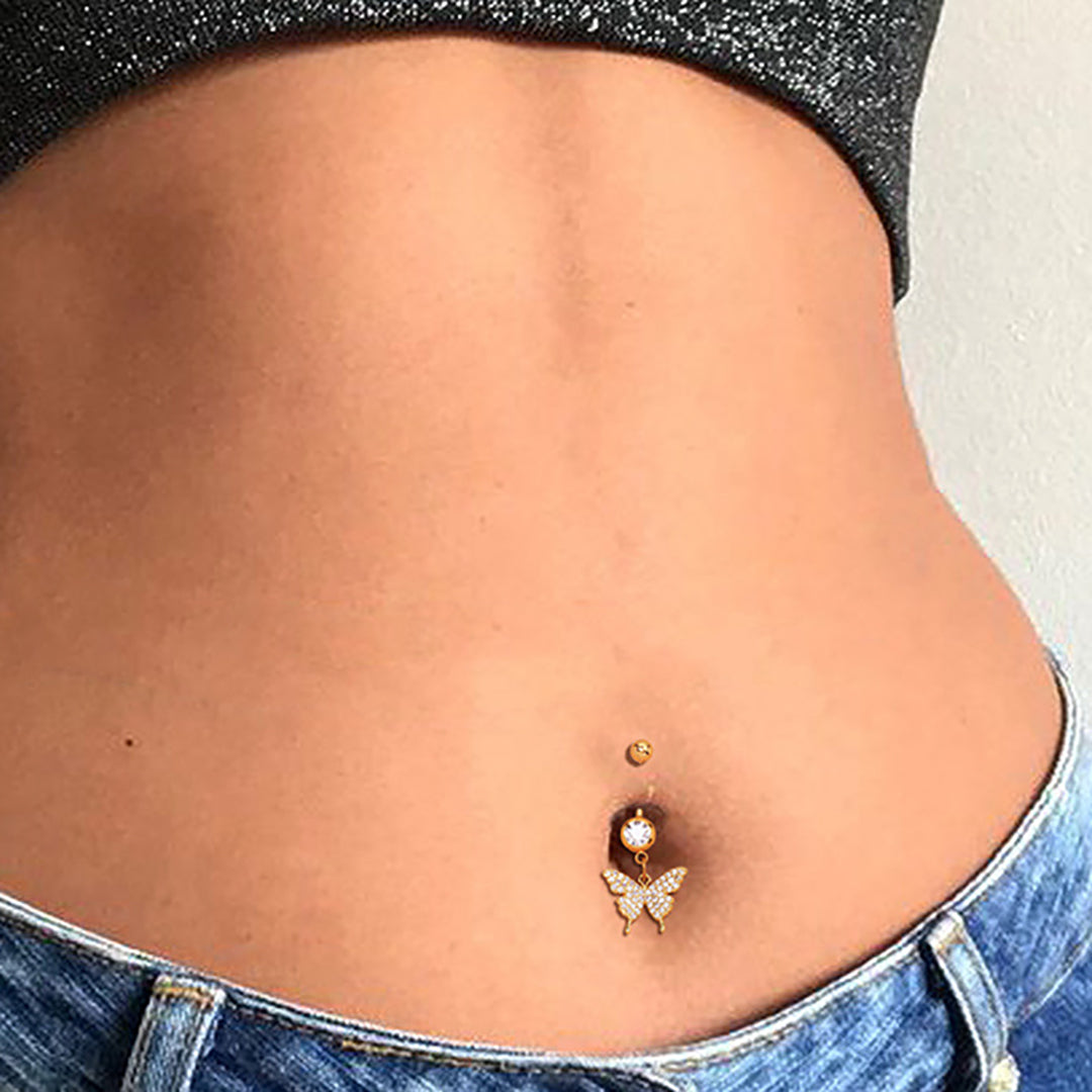 Ziibras™ Stylish Ghost-shape Belly Ring