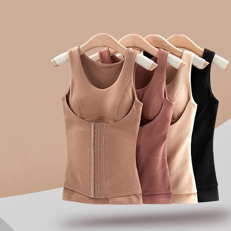 Winter Warm Vest Women Thermal Underwear Thicken Shape