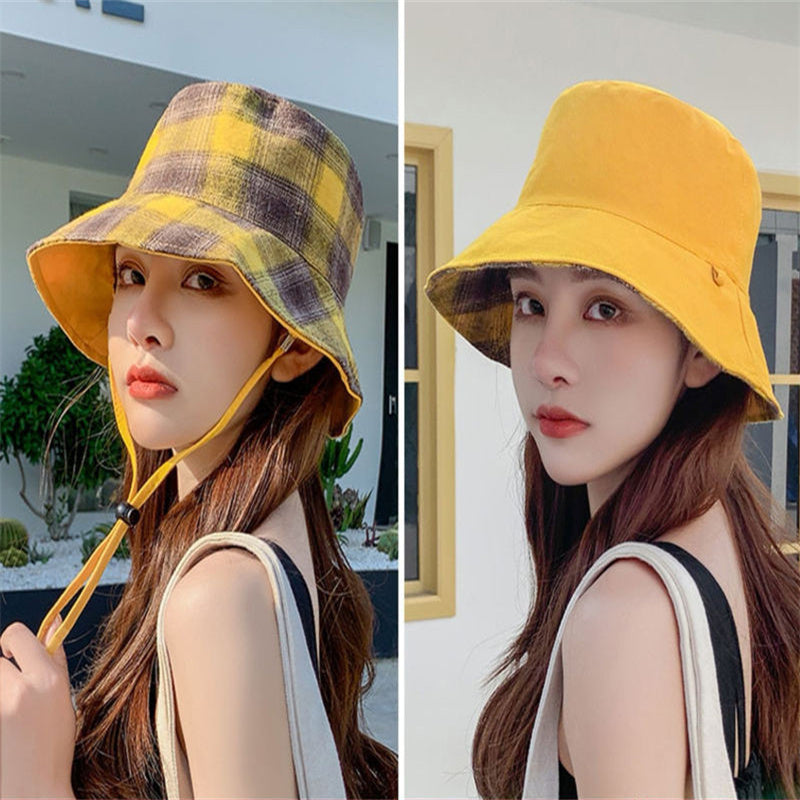 Versatile Double Face Mask Sun Hat